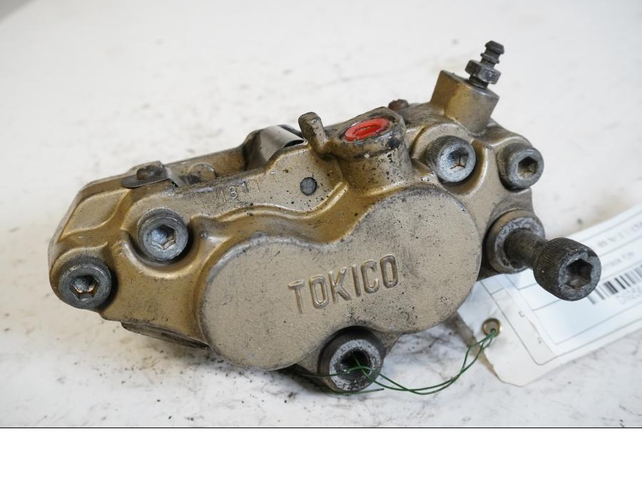 Framsidan på Bromsok från en Kawasaki ZXR 750 -1989 motorcykel.