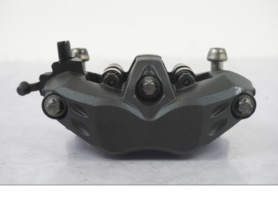 Snett uppifrån på Bromsok från en Kawasaki ZZ-R 1400 -2009 motorcykel.