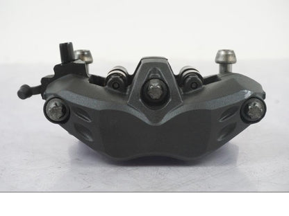 Snett uppifrån på Bromsok från en Kawasaki ZZ-R 1400 -2009 motorcykel.