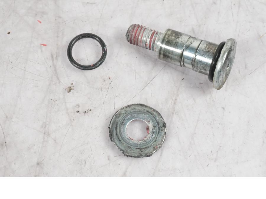 Baksidan på Växelpedal från en Ducati Multistrada V4 -2024 motorcykel.