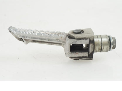 Snett uppifrån på Fotpinne från en Suzuki GSX-R 1000 -2007 motorcykel.