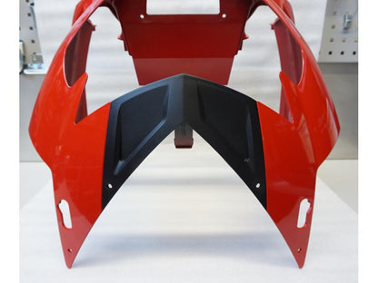 Snett uppifrån på Toppkåpa från en BMW K 1300 S -2011 motorcykel.