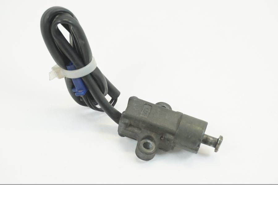 Snett uppifrån på Sidostödsfäste från en Yamaha XV 750 -1995 motorcykel.