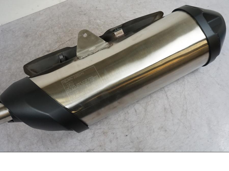 Extrabild3 på Ljuddämpare från en Triumph Tiger 800 XC -2012 motorcykel.