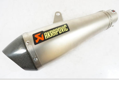 Framsidan på Ljuddämpare Sport från en BMW S1000RR -2017 motorcykel.