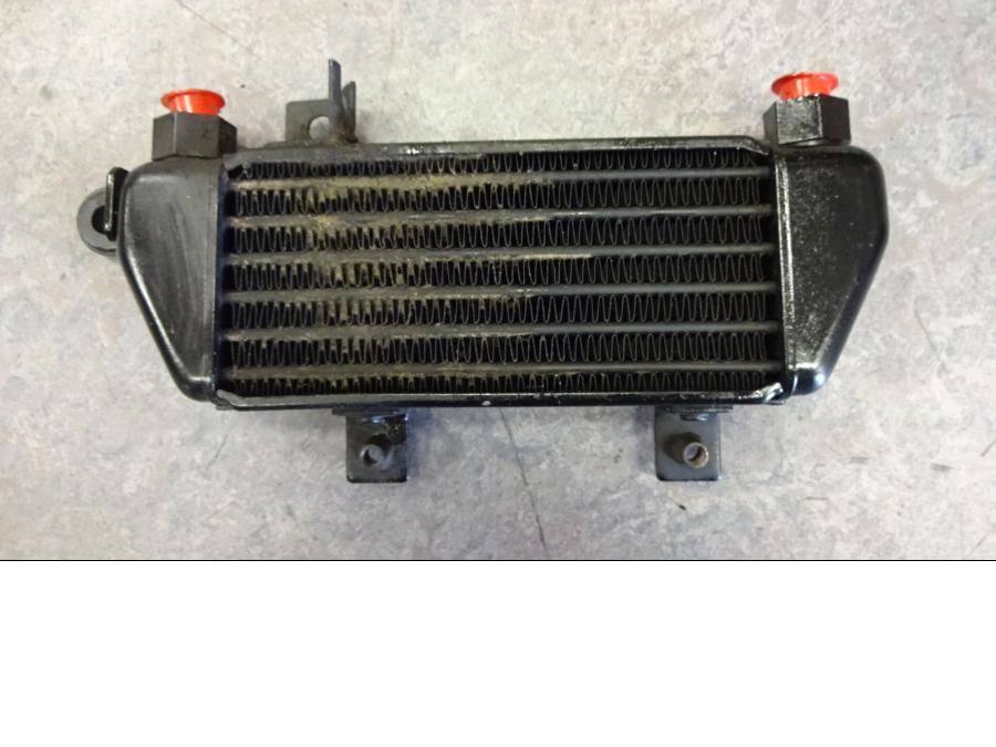 Framsidan på Oljekyl från en Triumph Tiger -2002 motorcykel.