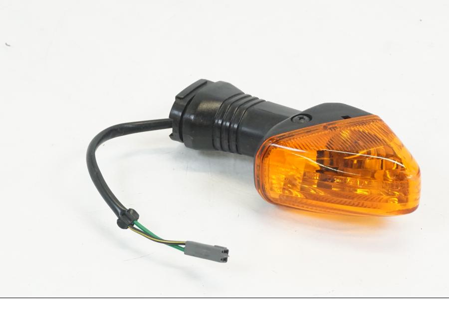 Vänster sida på Blinkers från en Kawasaki Z 750 -2009 motorcykel.