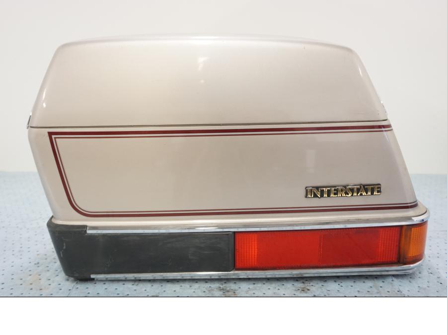 Framsidan på Sidoväska från en Honda GL 1200 -1987 motorcykel.