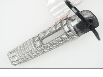 Snett uppifrån på Fotpinne från en Suzuki GSX-R 1000 -2007 motorcykel.