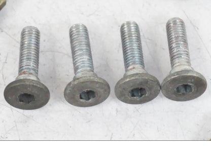 Baksidan på Bromsskiva från en Kawasaki ZX-12R -2000 motorcykel.