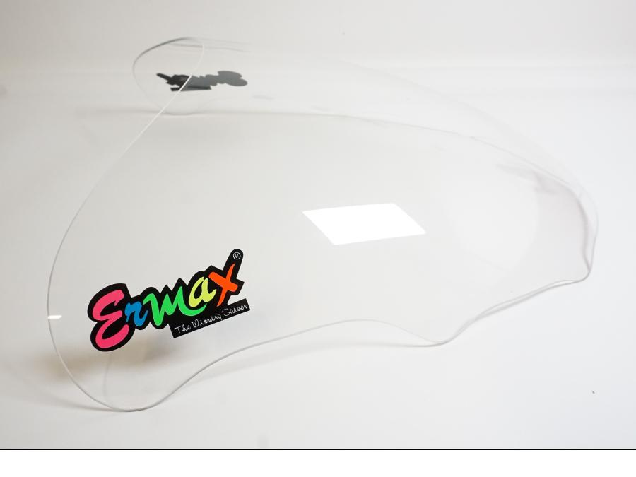 Baksidan på Vindruta från en Suzuki GSX-R 600 -2000 motorcykel.