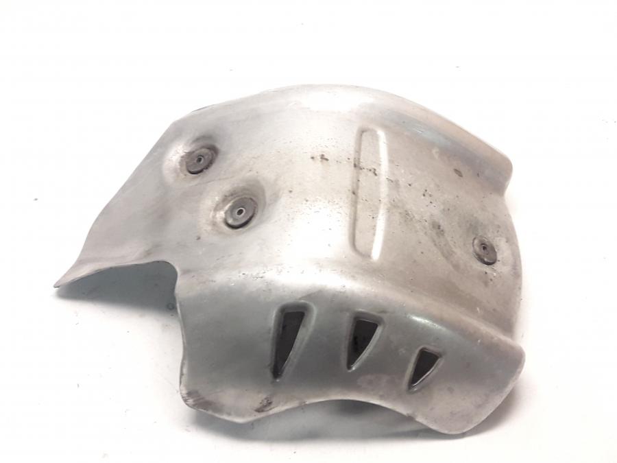 Baksidan på Hasplåt från en BMW F 650 GS -2002 motorcykel.