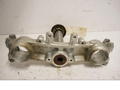 Baksidan på Gaffelkrona från en Yamaha WR 125 -2009 motorcykel.