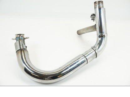 Framsidan på Grenrör från en Triumph Speedmaster -2006 motorcykel.