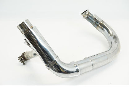 Vänster sida på Grenrör från en Triumph Speedmaster -2006 motorcykel.