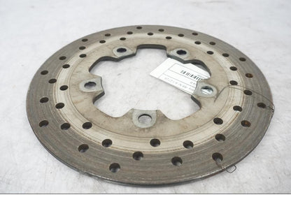 Vänster sida på Bromsskiva från en Suzuki GSX-R 600 -1999 motorcykel.