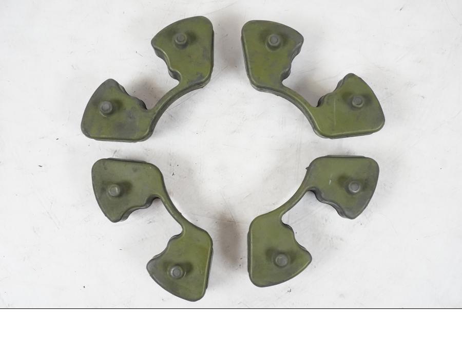 Framsidan på Ryckutjämnare från en Kawasaki ZX-6R -2011 motorcykel.