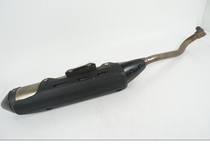 Framsidan på Ljuddämpare från en Yamaha XT 660 X -2005 motorcykel.