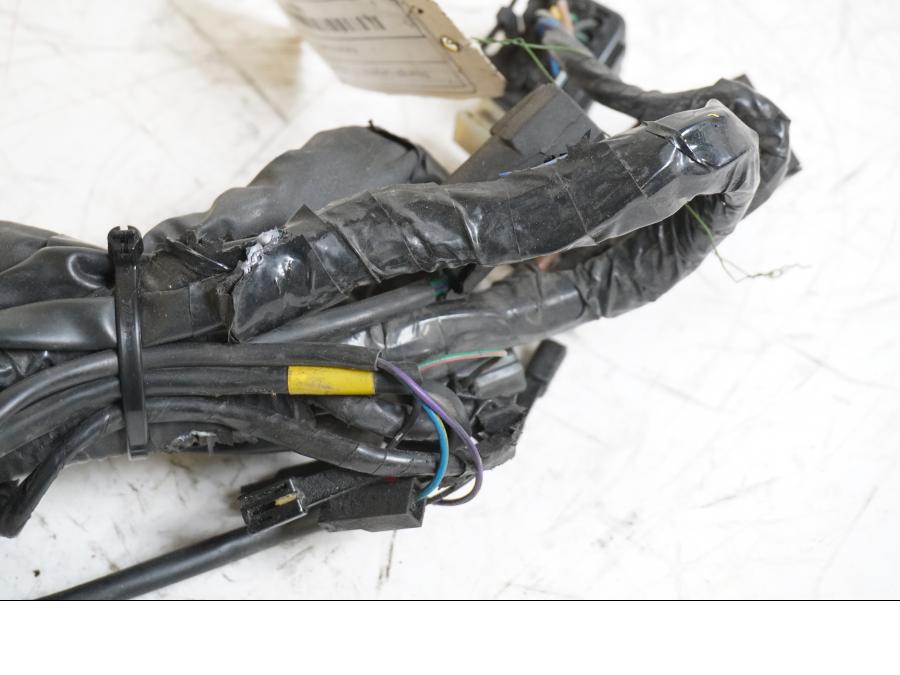 Vänster sida på Kabelstam från en Triumph Legend TT -2001 motorcykel.