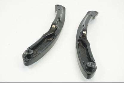 Snett uppifrån på Passagerarhandtag från en Yamaha XV 750 -1998 motorcykel.