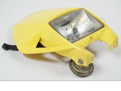 Baksidan på Strålkastare från en Husaberg FS 650 E -2003 motorcykel.