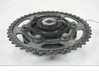 Baksidan på Drevfäste från en Yamaha MT-07 -2019 motorcykel.