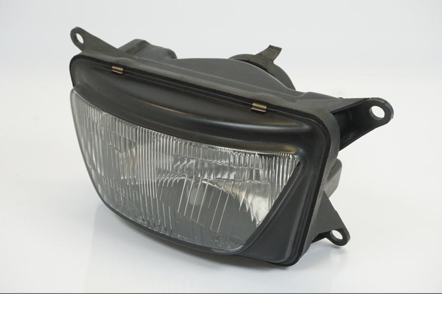 Framsidan på Strålkastare från en Yamaha TRX 850 -1997 motorcykel.