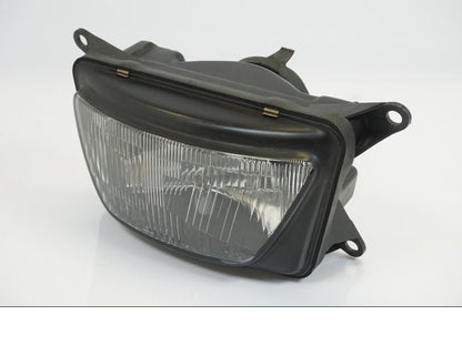 Framsidan på Strålkastare från en Yamaha TRX 850 -1997 motorcykel.