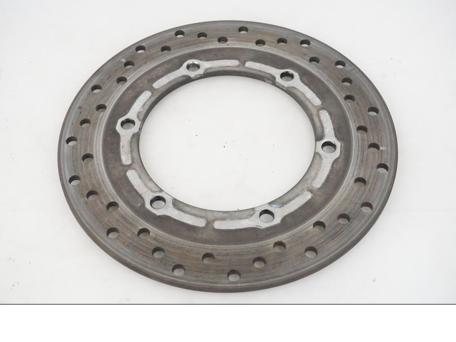 Framsidan på Bromsskiva från en Yamaha YZF 1000 R1 -2002 motorcykel.