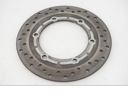 Framsidan på Bromsskiva från en Yamaha YZF 1000 R1 -2002 motorcykel.