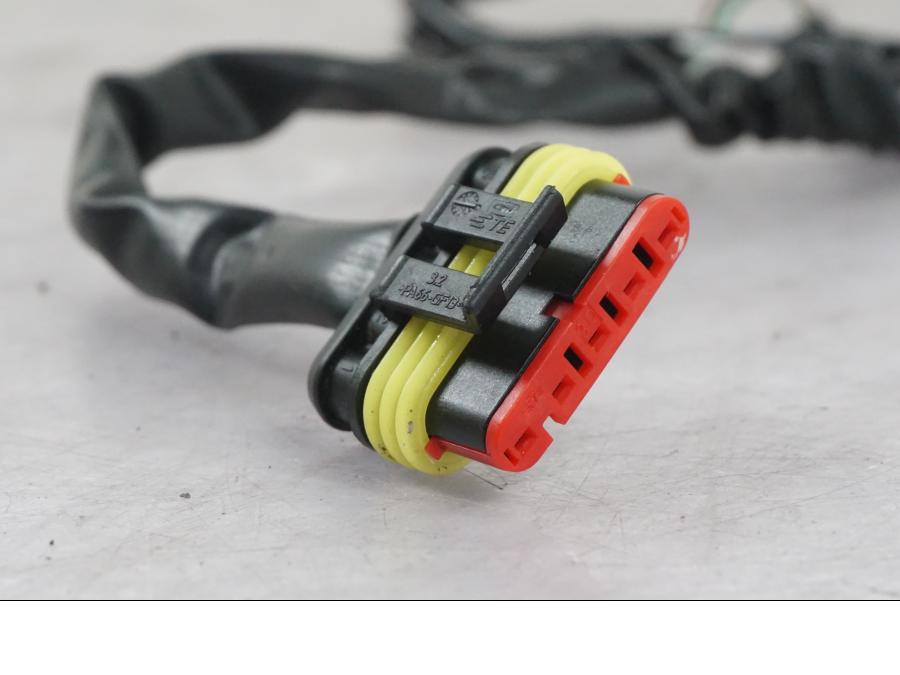 Vänster sida på Kablage från en Ducati Multistrada V4 -2024 motorcykel.