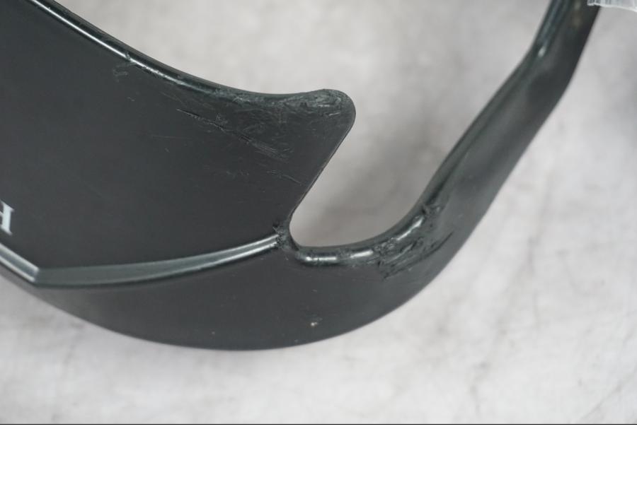 Snett uppifrån på Handskydd från en BMW R 1250 GS -2017 motorcykel.