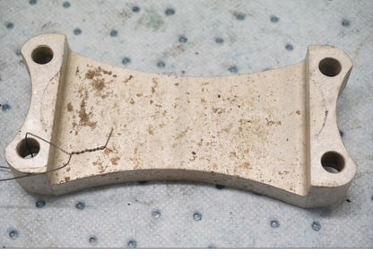 Baksidan på Gaffelbrygga från en BMW F 650 GS -2001 motorcykel.