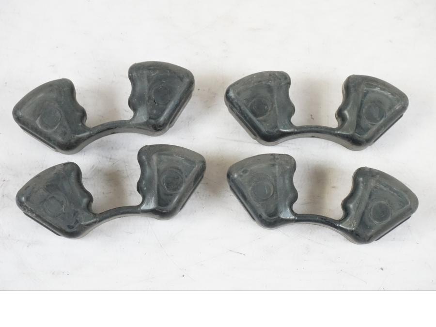 Höger sida på Ryckutjämnare från en Kawasaki ER-6N -2016 motorcykel.