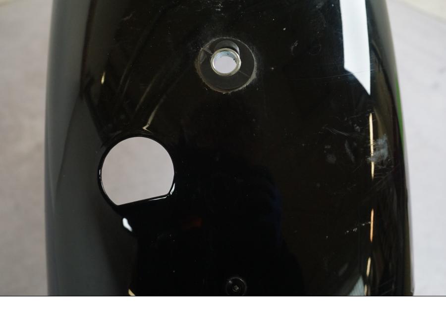 Snett uppifrån på Bakskärm från en H-D Sportster 883 XL -2007 motorcykel.