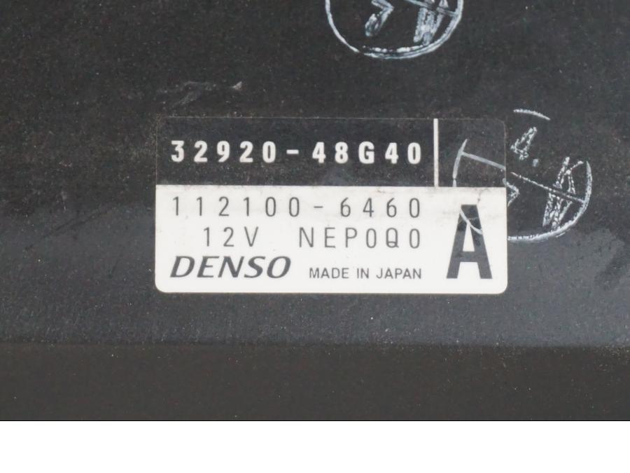 Snett uppifrån på CDI / ECU från en Suzuki VZR 1800 -2009 motorcykel.