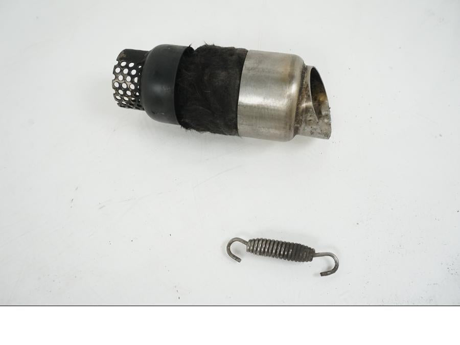 Vänster sida på Ljuddämpare Sport från en Ducati Scrambler 1100 -2019 motorcykel.