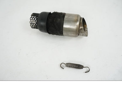 Vänster sida på Ljuddämpare Sport från en Ducati Scrambler 1100 -2019 motorcykel.