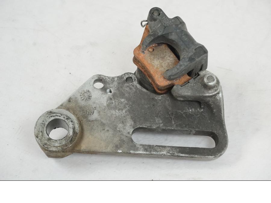 Snett uppifrån på Bromsok från en BMW F 800 GS -2008 motorcykel.