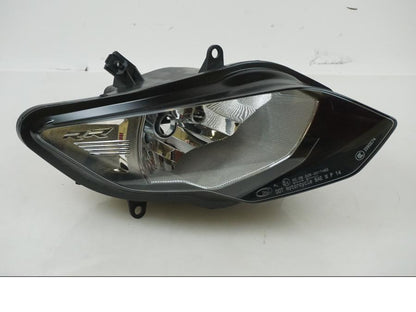 Framsidan på Strålkastare från en BMW S 1000 RR -2016 motorcykel.