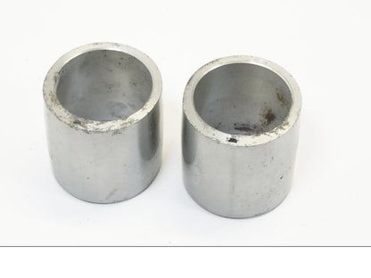 Snett uppifrån på Gaffelbensdistans från en Suzuki LS 650 -1996 motorcykel.