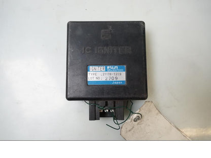 Framsidan på CDI / ECU från en Kawasaki GPZ 500 -1993 motorcykel.