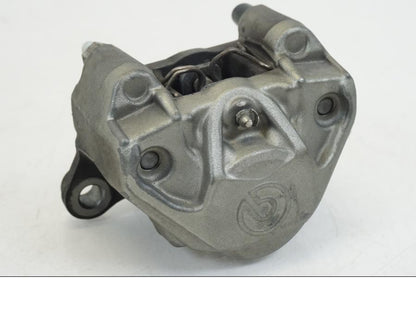 Snett uppifrån på Bromsok från en Ducati Streetfighter V4 -2020 motorcykel.