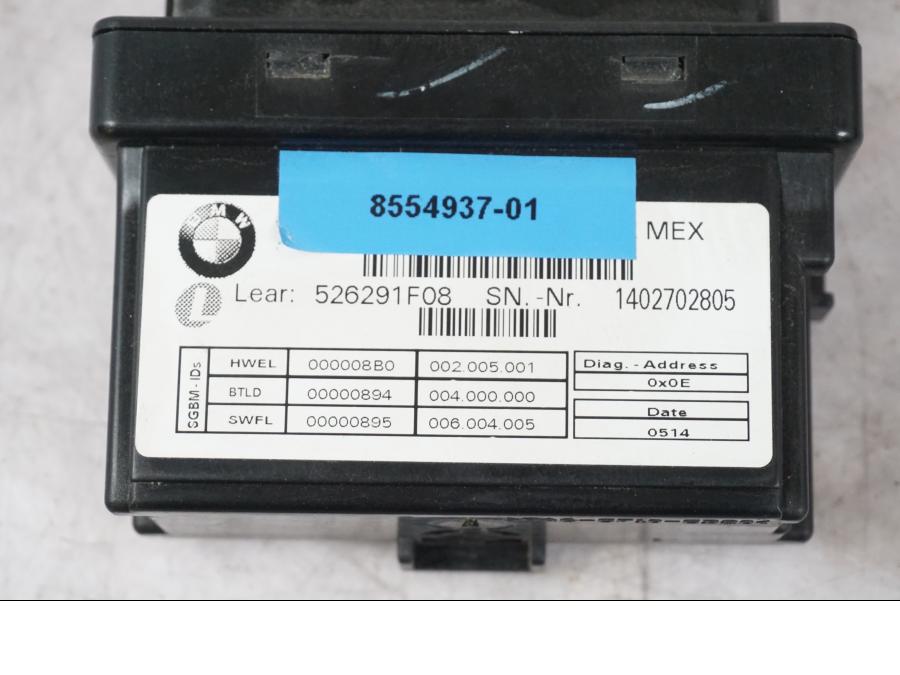 Höger sida på Kontrollenhet från en BMW K 1600 GTL -2015 motorcykel.