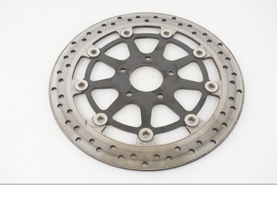 Baksidan på Bromsskiva från en KTM 790 Duke -2019 motorcykel.