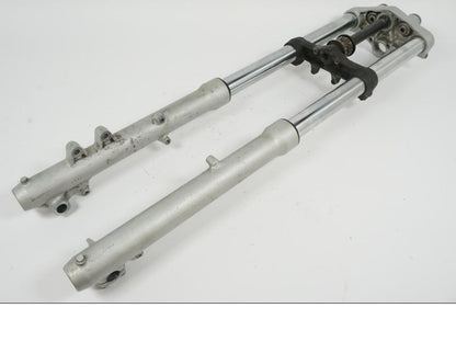 Snett uppifrån på Gaffelpaket från en BMW F 650 -1998 motorcykel.