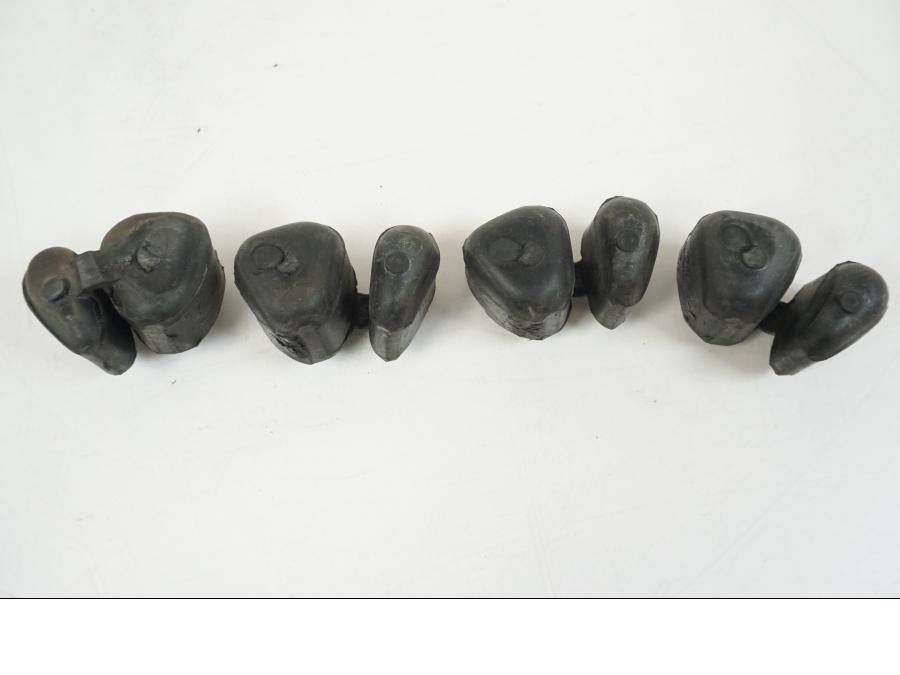 Snett uppifrån på Ryckutjämnare från en Honda CBR 125 R -2006 motorcykel.