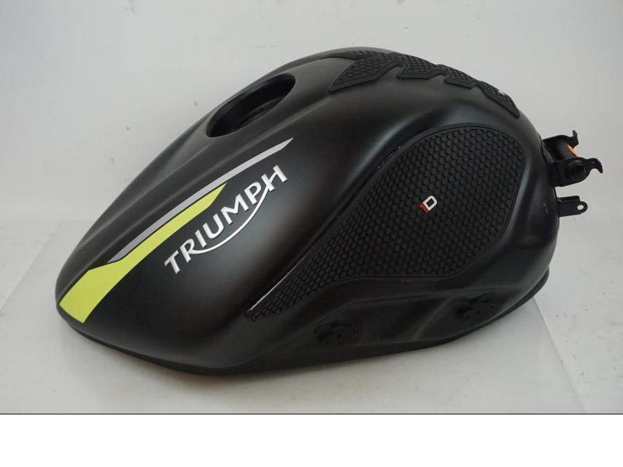 Framsidan på Bensintank från en Triumph Street Triple 765 RS -2021 motorcykel.