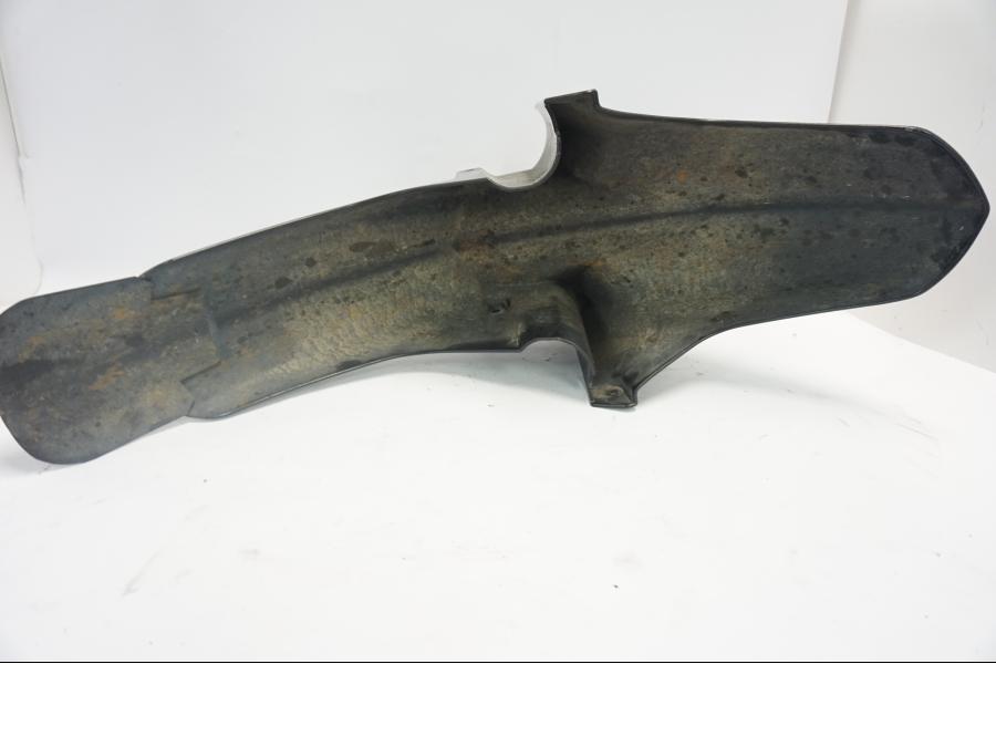 Snett uppifrån på Framskärm från en Suzuki DL 1000 -2003 motorcykel.
