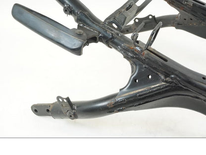 Baksidan på Bakram från en Honda ST 1300 -2002 motorcykel.